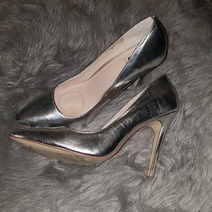 Silver heels